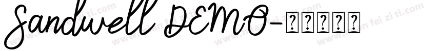 Sandwell DEMO字体转换